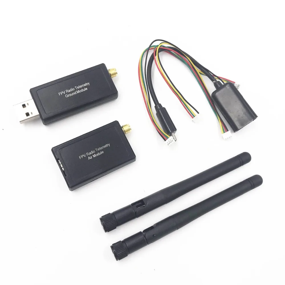 

3DR 100mW 915 / 433 Radio Telemetry 433Mhz / 915Mhz Air and Ground Data Transmit Module for APM 2.6 2.8 Pixhawk For FPV