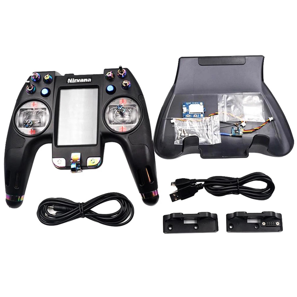 

Flysky FS-NV14 2.4G 14CH Nirvana Transmitter with iA8X Receiver - OpenTX, 3.5 inch LCD Touch Screen, Built-in AFHDS 2A