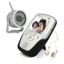 2,4 ГГц Беспроводная уличная камера воды-доказательство IP66 ЖК-дисплей Дисплей Беспроводной Видеоняни и Радионяни