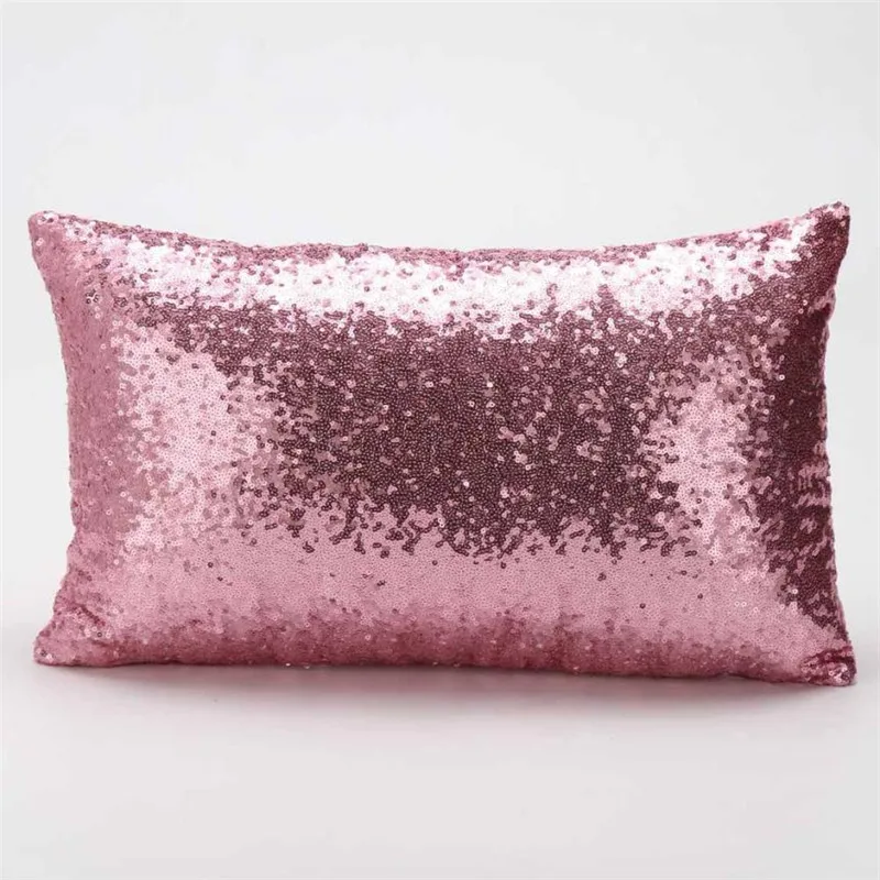 Sequins Sofa Bed Home Decoration Festival Pillow Case Cushion Cover14