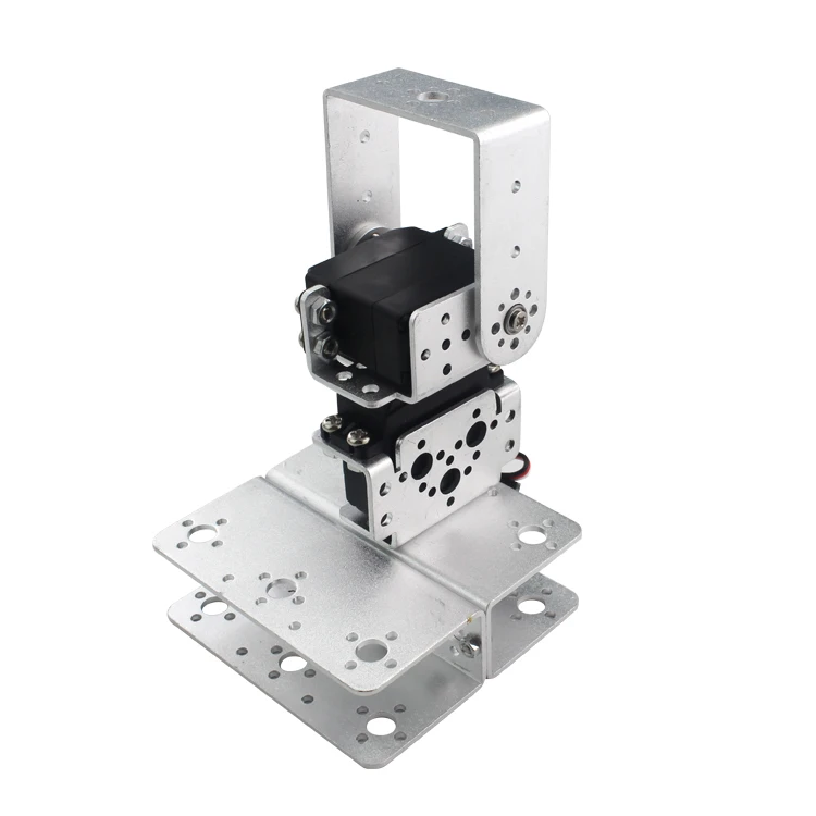 

2 DOF robot platform / robot arm joint/smart car DIY accessories/silver colour