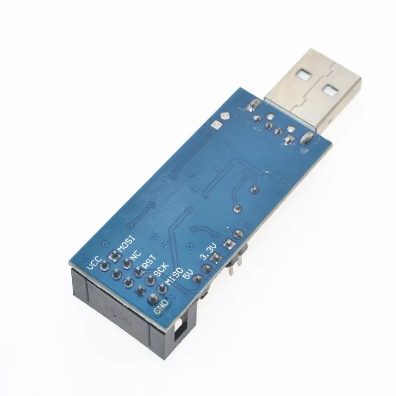 1 лот Новый USBASP USBISP AVR программист USB ISP USB ASP ATMEGA8 ATMEGA128 Поддержка Win7 64