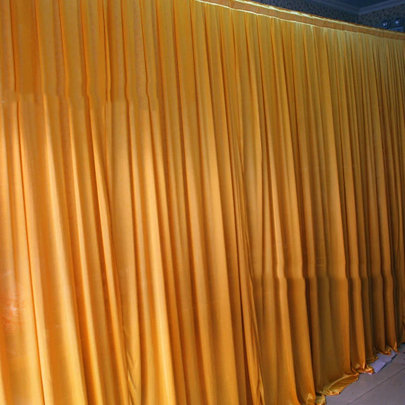 gold wedding decoration elegant wedding backdrops 3 m x 6 ...