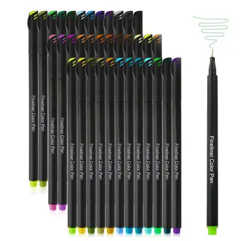 

Journal Planner Pens 36 Colored Fine Point Markers Fine Tip Drawing Pens Porous Fineliner Pen for Journaling Writing Art Office