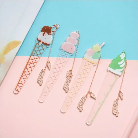 

Ice Cream Sweet Bookmark Stationery School Office Supply Escolar Papelaria