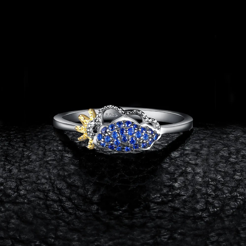 JewelryPalace небо облака солнечные дни создан синий шпинель кольцо 925 пробы серебряные подарки для Best друзей Лидер продаж Новые поступлен