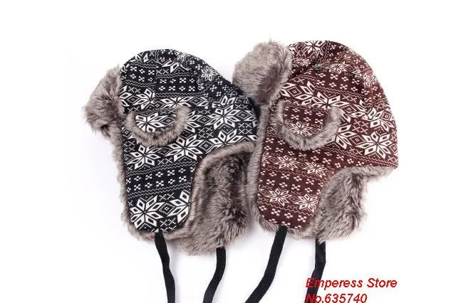 Зимняя шапка s для женщин Bomber Hat Мех животных зимние кепки русский Gorras Chapeu снег s Earflap женская зимняя шапка