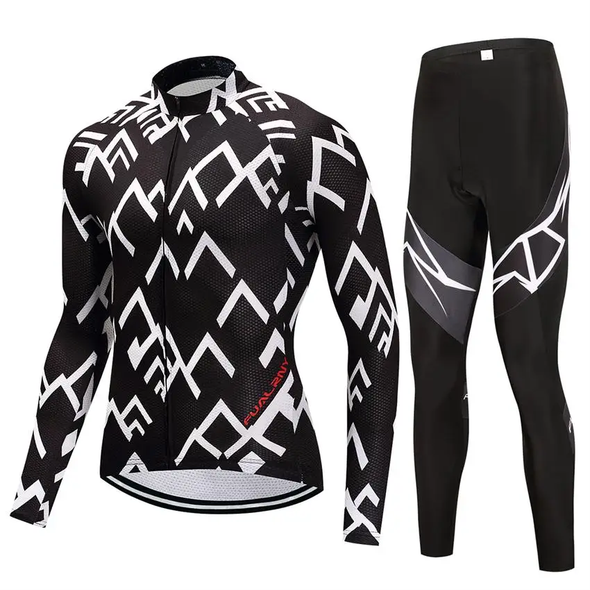 9D Pad длинные велосипедные костюмы Велоспорт Джерси MTB Maillot Ciclismo Hombre велосипедные майки набор мужской Открытый Фитнес Спортивная одежда SA07 - Цвет: 3