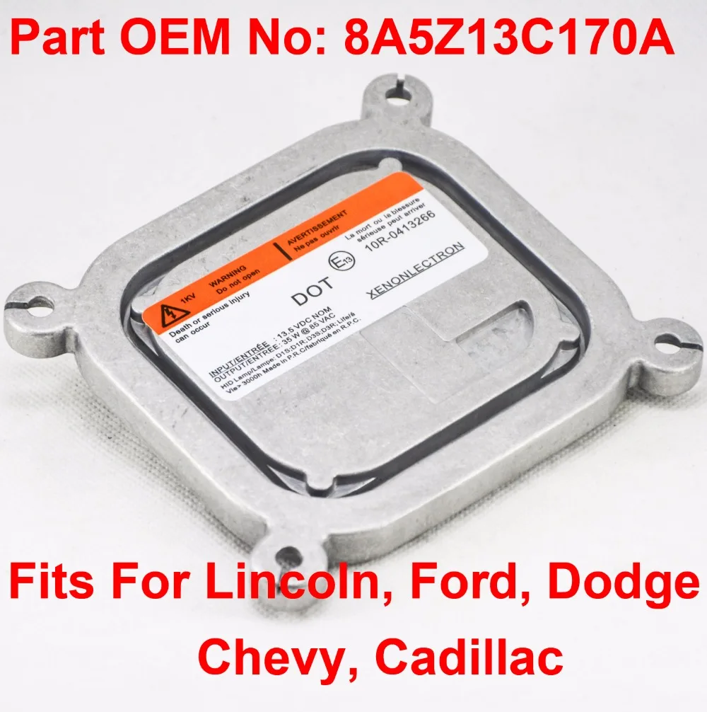 1PCS D1S D3S 12V 35W OEM HID Xenon Headlight Ballast Computer Control Unit 8A5Z13C170A For Lincoln Ford Dodge Chevy Cadillac | Автомобили