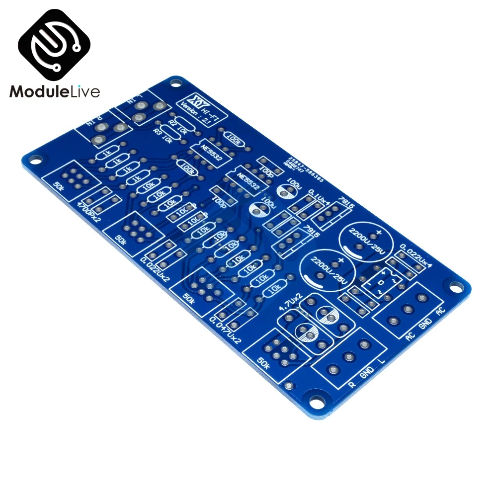 NE5532 Volum Control Audio Power Amplifier PCB Board DIY