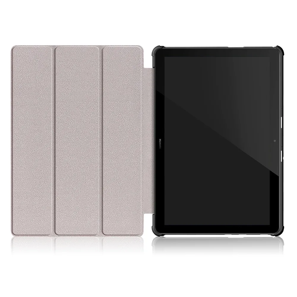 Тонкий чехол из искусственной кожи для Huawei MediaPad T5 10 AGS2 W09/L09/L03/W19 1 &quotПодставка