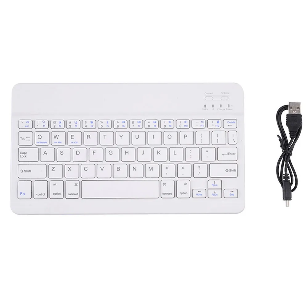 

Universal 9 inches Bluetooth Wireless Ultra-Slim Keyboard for iPad Galaxy Tabs IOS&Android Windows Tablets/Desktop/Laptop