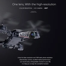 2,4 ГГц Uav Hover светодиодный один ключ возврата игрушки HD камера высота удержания скорость регулируемый Безголовый режим 480 P Дрон Подарочная камера s Дрон