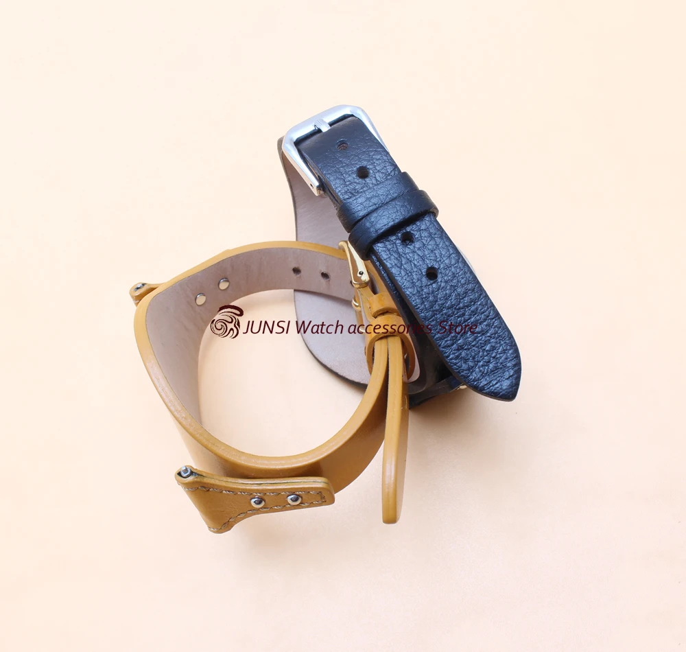 Очаровательная Новинка кожаный браслет 18 мм ремешок модные часы для Fossil ES3616 ES3838 ES4114 группа с коврики quick release бар