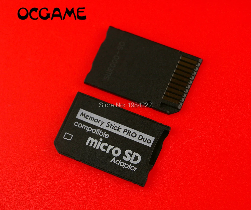 Ocgame 50 Pz/Lotto Micro Sd Sdhc Tf A Memory Stick Ms Pro Duo Adapter Converter Card Per Psp1000 2000 3000 Psp 1000 2000 3000