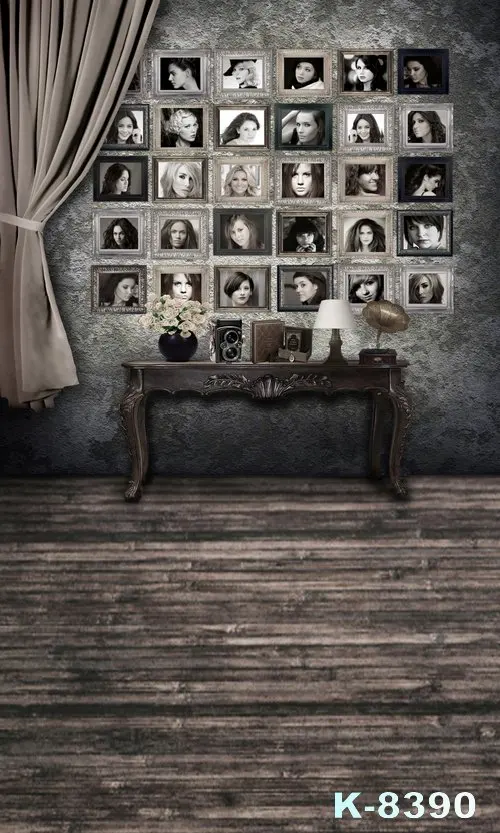 

Wedding Custom Photography Backgrounds Studio Backdrops Vinyl Vintage Curtain Grey Chromakey Backdrop For Photos Studios