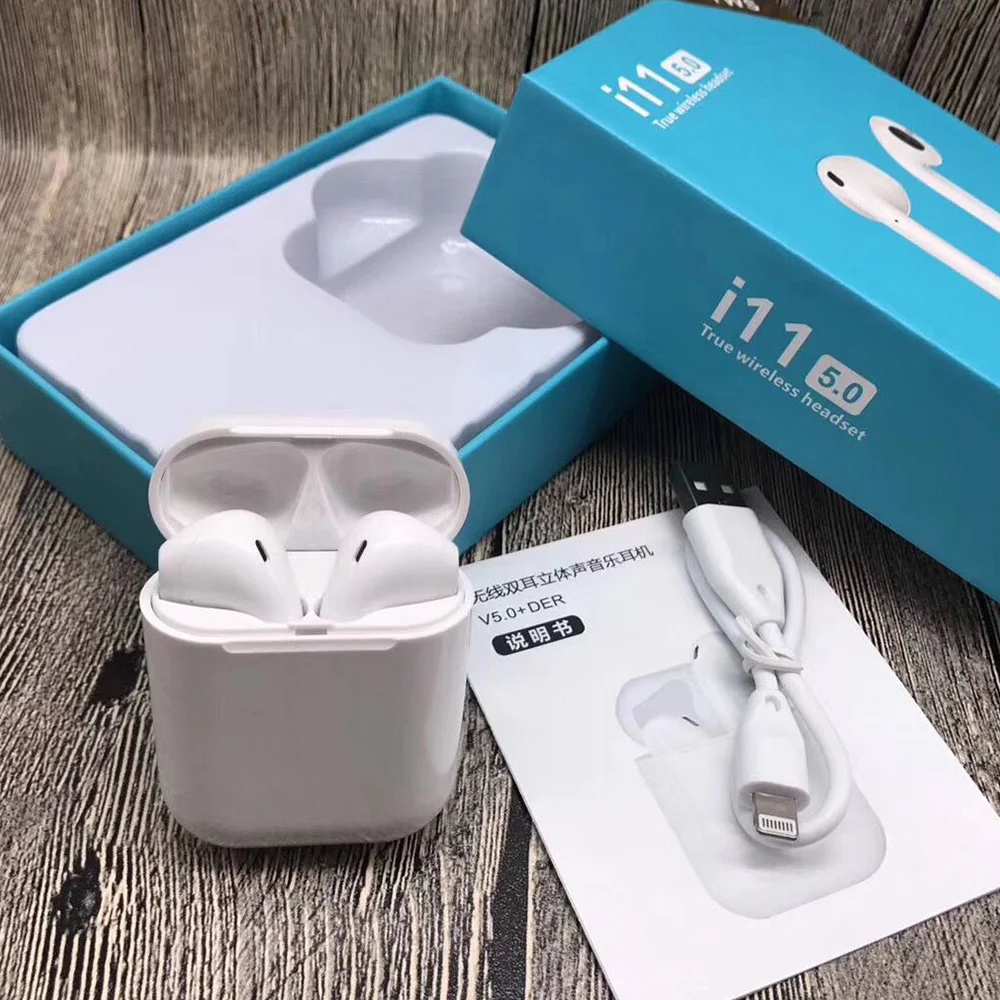 

WiSHELLO Tws i11 Mini Bluetooth 5.0 Wireless Earphone Headset With Mic Touch control In Ear For Apple iPhone Phones Xiaomi