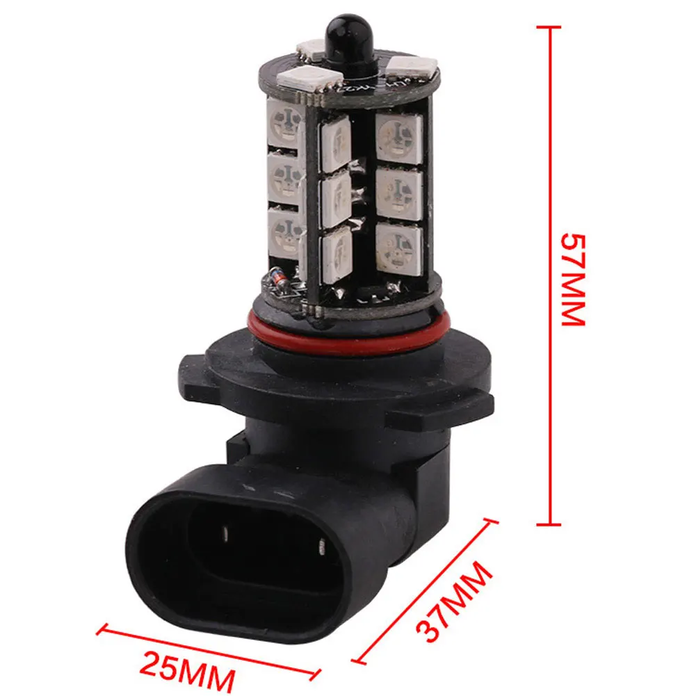 H11 RGB Светодиодная лампа с беспроводным дистанционным управлением 5050SMD 27