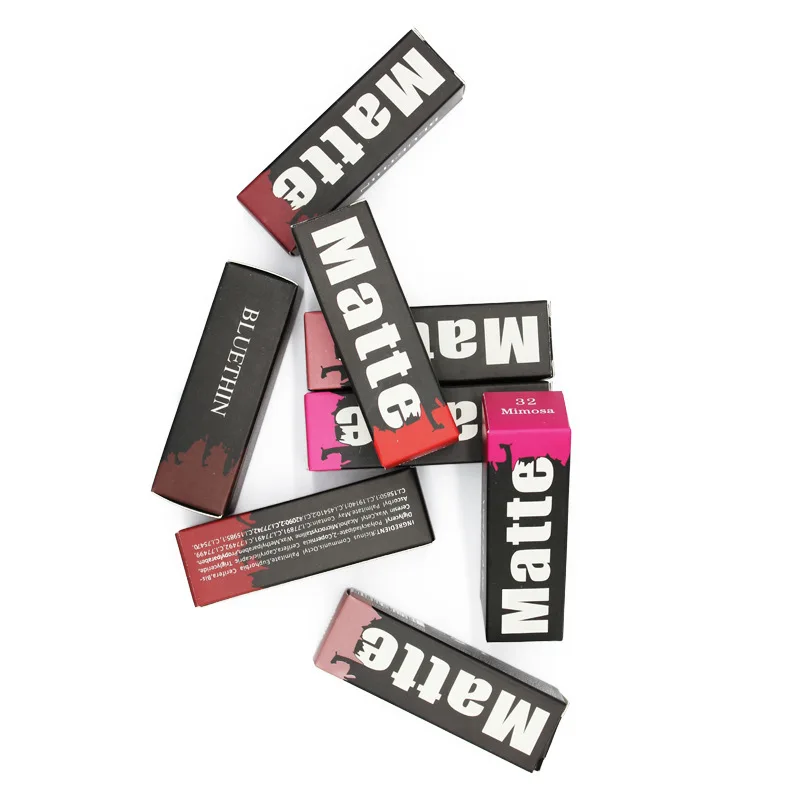 Новая матовая помада для женщин сексуальная губы цветная Косметика ...