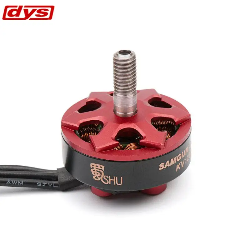 DYS Samguk серия Shu 2306 2250KV 2500KV 2800KV 3-4S бесщеточный двигатель для RC FPV гоночного дрона |