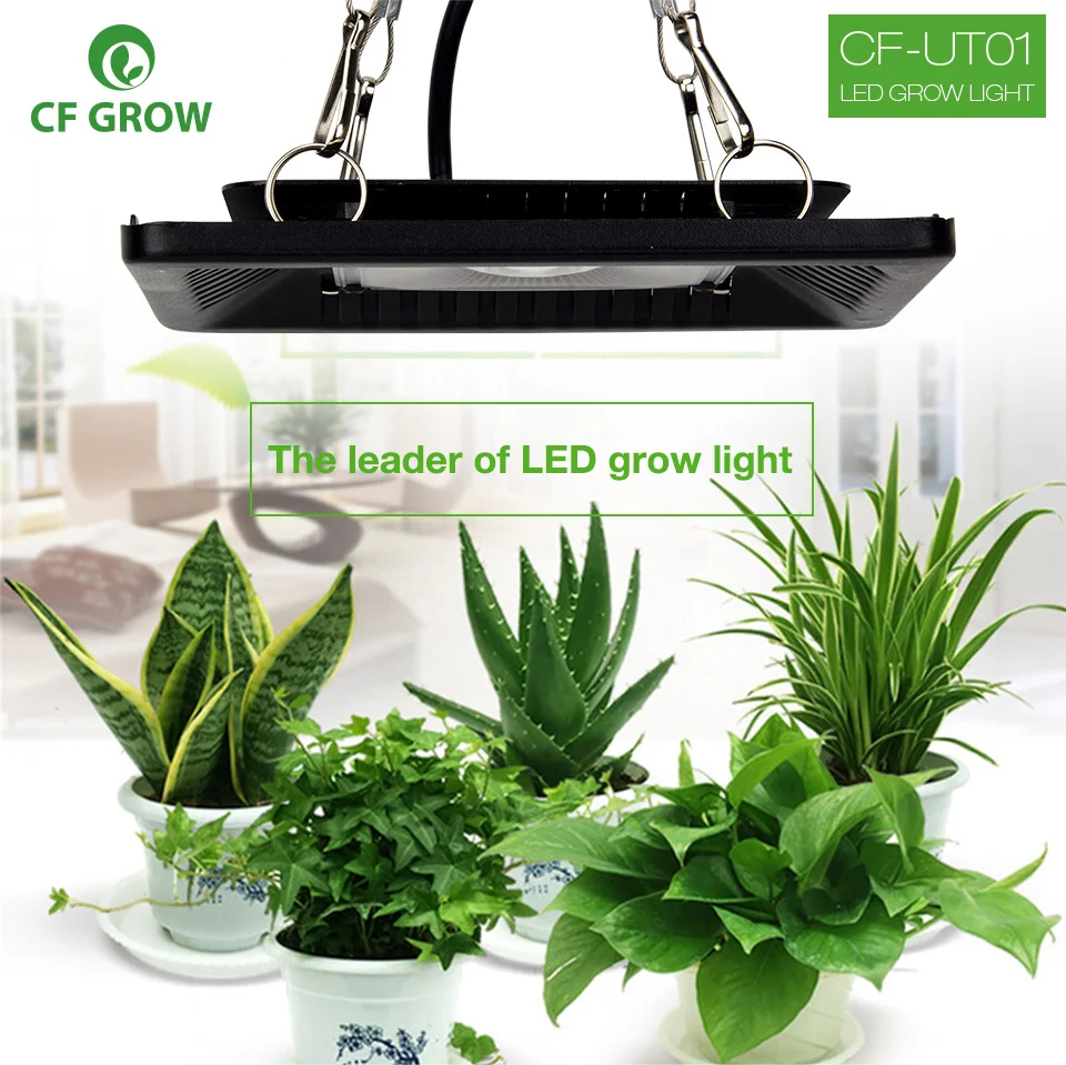 CF Grow COB Led Grow Light ультратонкий водонепроницаемый полного спектра, для теплицы гидропоники для выращивания овощей и цветения комнатных растений