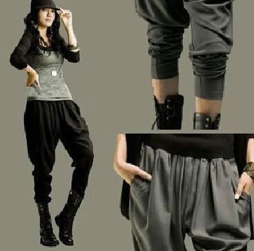 Sales Prices Spring and Summer Hip Hop dance Harem pants Women 2014 Loose plus size Female trousers Casual