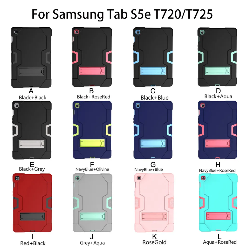 Для Samsung Galaxy Tab S5e T720/725 Подставка для планшета Прочный жесткий чехол Защита от падения и пыли Защитный чехол для планшета#20
