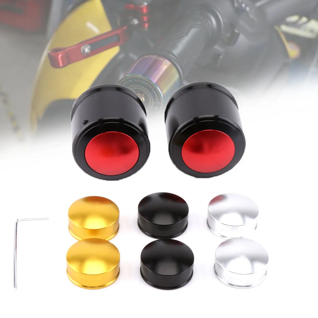 Изменить мотоцикл переменный Цвет аксессуары ручка бар концы для Yamaha Xmax баланс бар концы