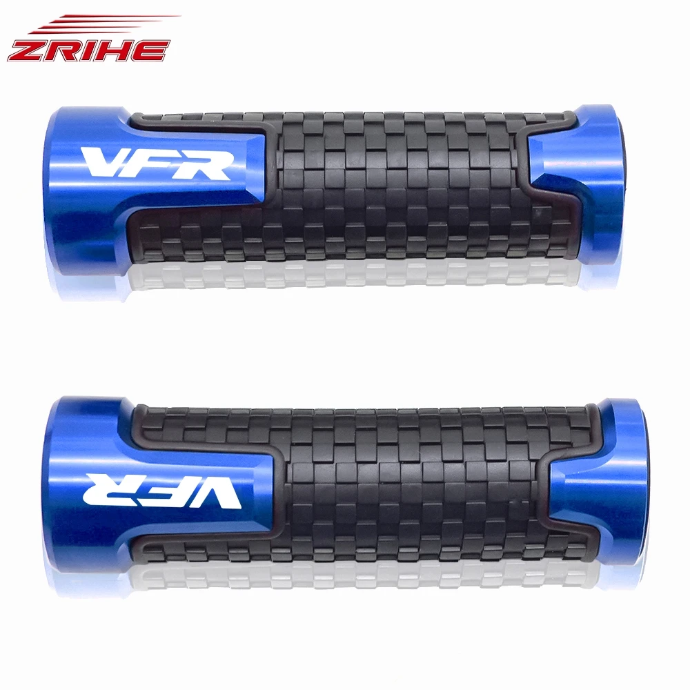 7/8 &quotCNC алюминиевые ручки для мотоцикла аксессуары Руль рукоятки Honda VFR400 NC30 1989 1992