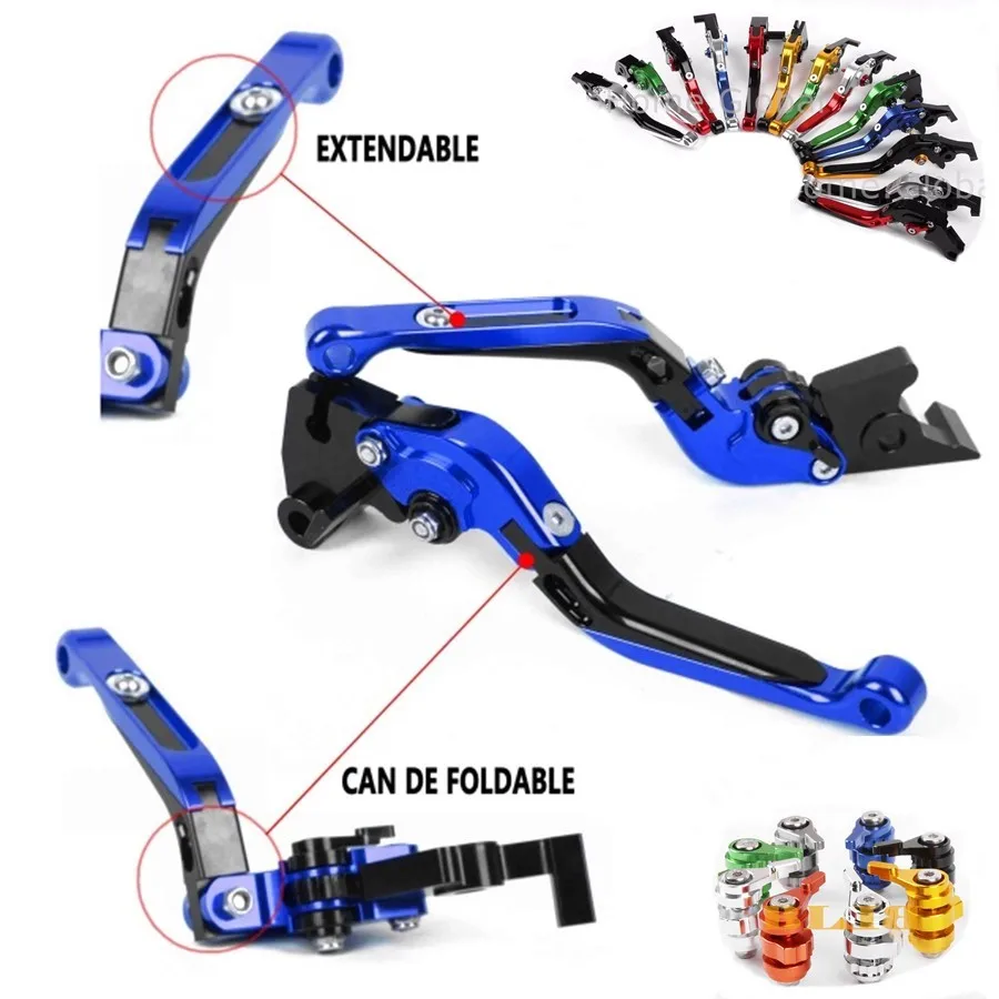 

For Yamaha FZ6 FAZER S2 2004 - 2010 2009 2008 2007 2006 2005 CNC Motorcycle Folding Extendable Hot Sale Moto Clutch Brake Levers