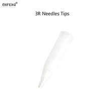 Стерилизованные татуировки советы 100 шт 3RL постоянный макияж бровей губ микроблейдинг пластиковая одноразовая насадка для татуировочной машины аксессуары