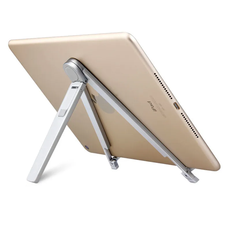 

Portable Folding Adjustable Tablet Stand Holder for iPad 2 3 4 Air 2 1 Mini Pro 10.5 Desk Tablet MountPhone Holder for iPhone X