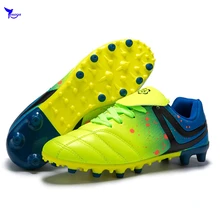 Уличные газонные длинные шипы для мужчин и женщин футбольные бутсы FG AG Ftusal Бутсы для подростков тренировочные спортивные кроссовки 35-45
