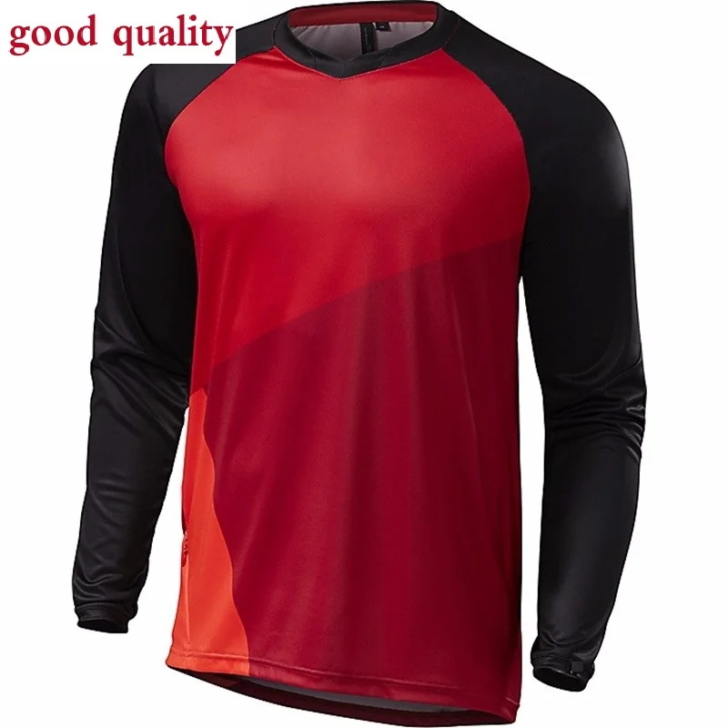 

2019 New Long sleeves Jerseys Motorcycle Moto cycling DH Mountain Bike Bicycle Cycling Jersey MX ATV Off Road Wear Clothing