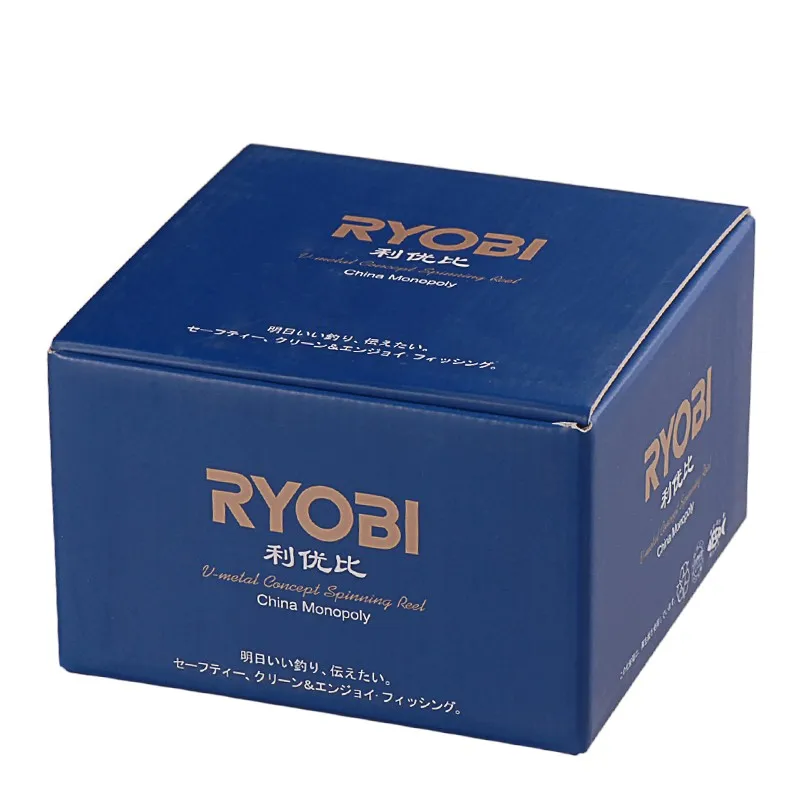 RYOBI шок 1000 2000 3000 4000 Спиннинг рыболовная Катушка 7+ 1 BB 5,0: 1/5. 1:1 спиннинг колесо Рыболовная катушка карпа мулинете De