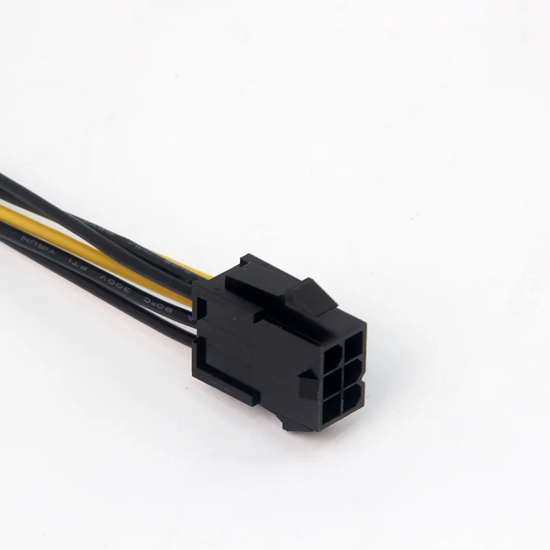 Кабель питания 6Pin мама двойной 4Pin кабель видеокарта к Molex преобразователь для
