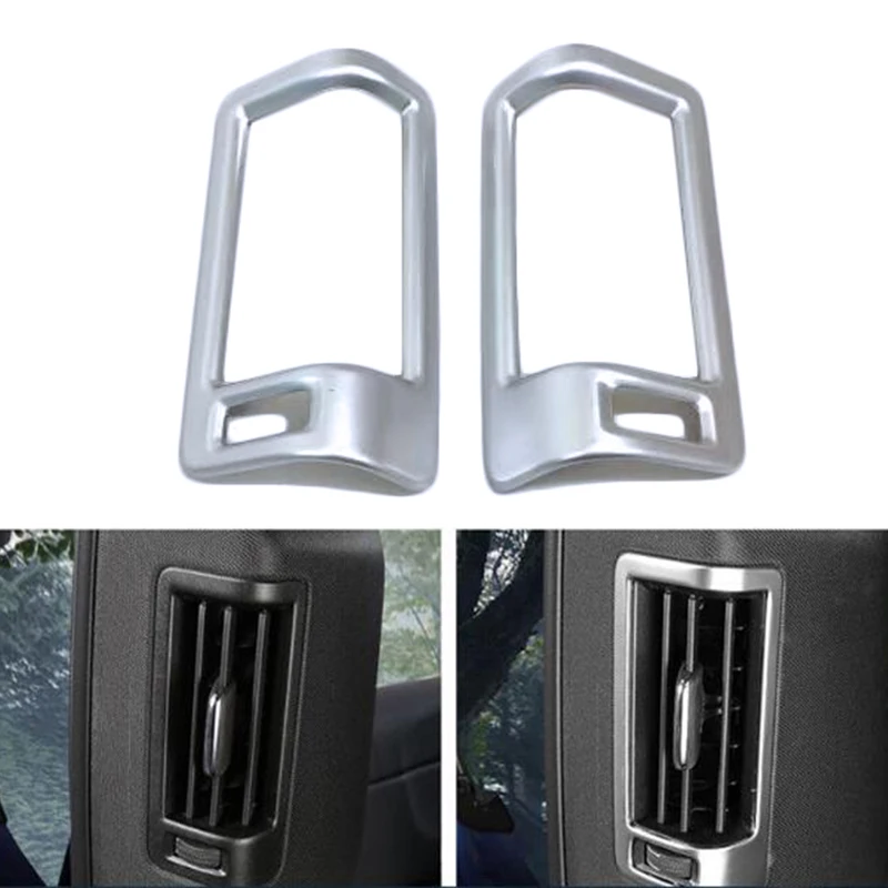 XC90 15-18 Steel Rear B Pillars Air Vent Outlet Cover Trim For Volvo XC60 2018