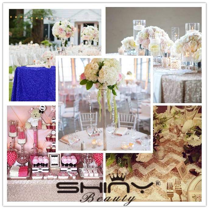 sequin tablecloth
