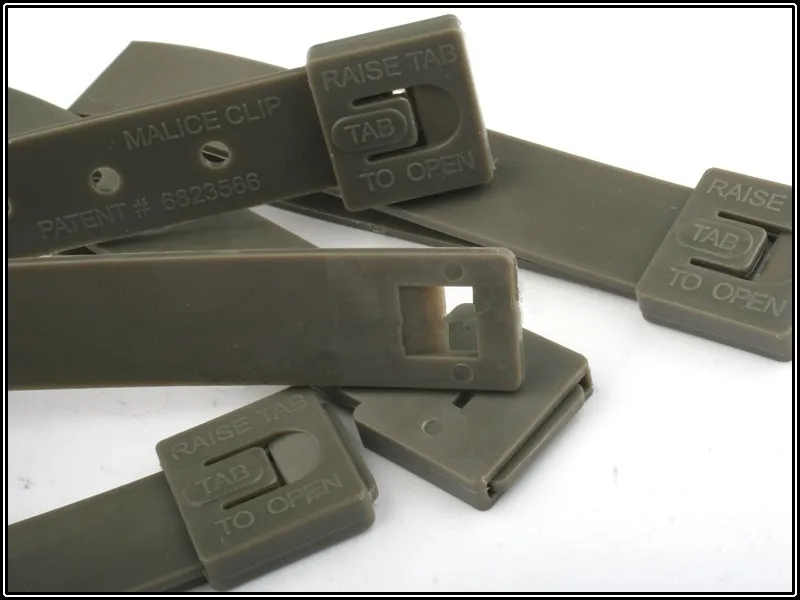 Malice clip for MOLLE System 5 Long 4 packs OD green [BD8231] (5)