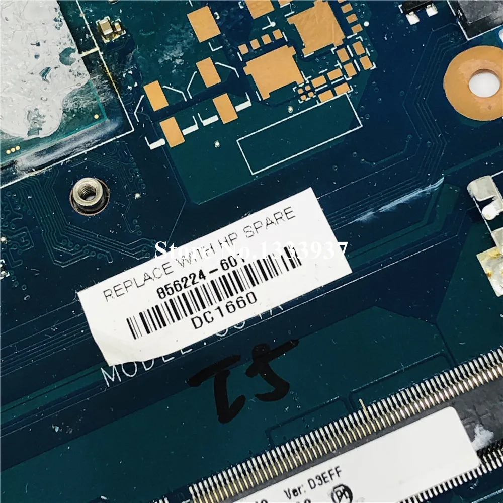 856224-601 856224-501 856224-001 материнская плата для hp павильон 15-AU Материнская плата ноутбука I5-6200U SR2EY DAG34AMB6D0