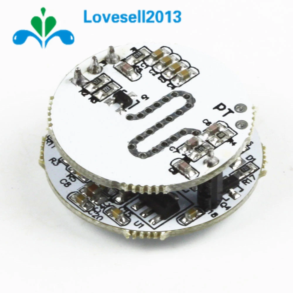 

LED Microwave Radar Sensor for 3-12W Spherical Lamp Smart Switch 3.3-20V DC New