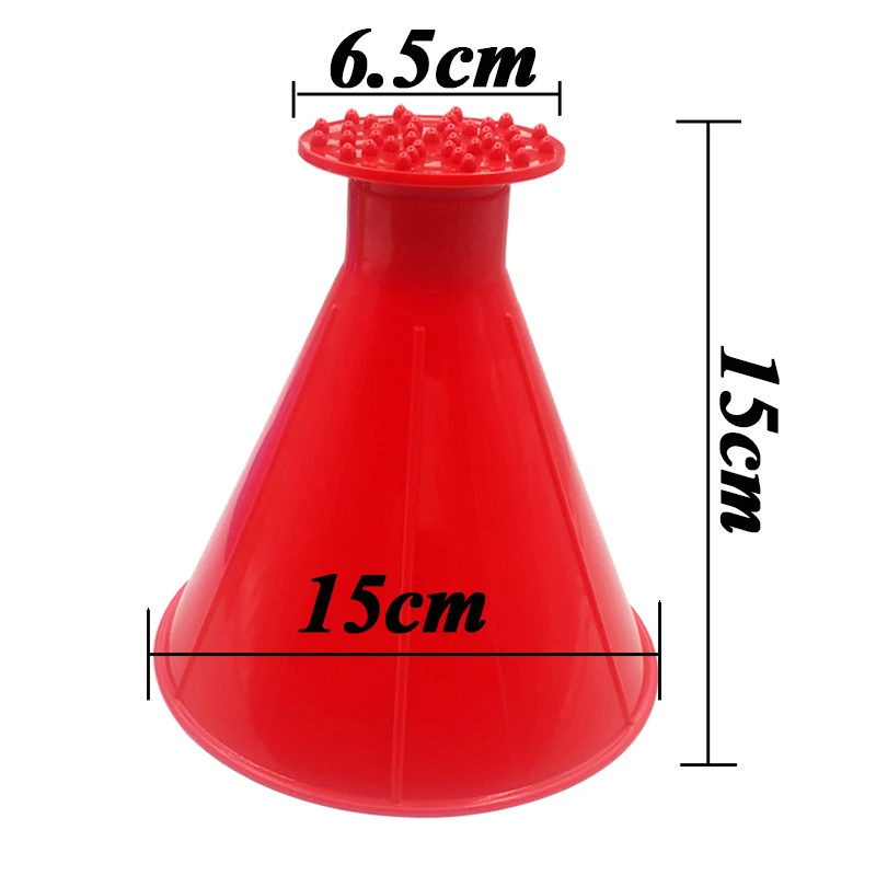 Инструмент для очистки оконного стекла скребок наружная Воронка лобового стекла волшебный домашний снегоочиститель автомобильный инструмент конусовидный скребок для льда
