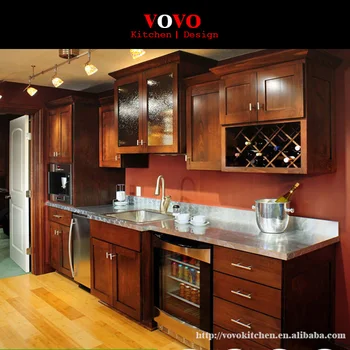 

Modern solid wood kitchen cabinet