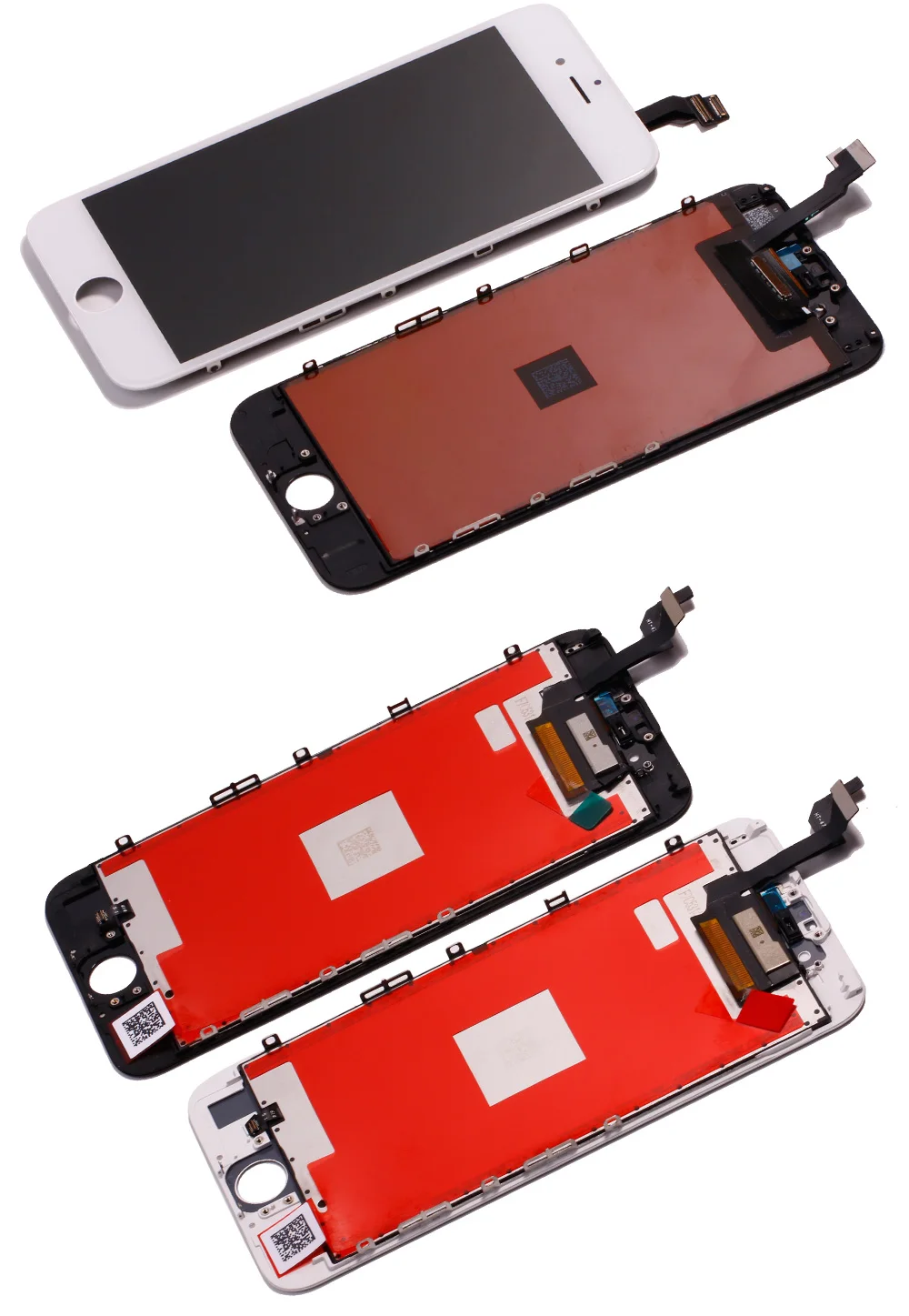 Белый и черный OEM экран для iPhone 6 6plus 6s Plus ЖК-экран Замена дисплея с 3D кодирующий преобразователь сенсорного экрана в сборе