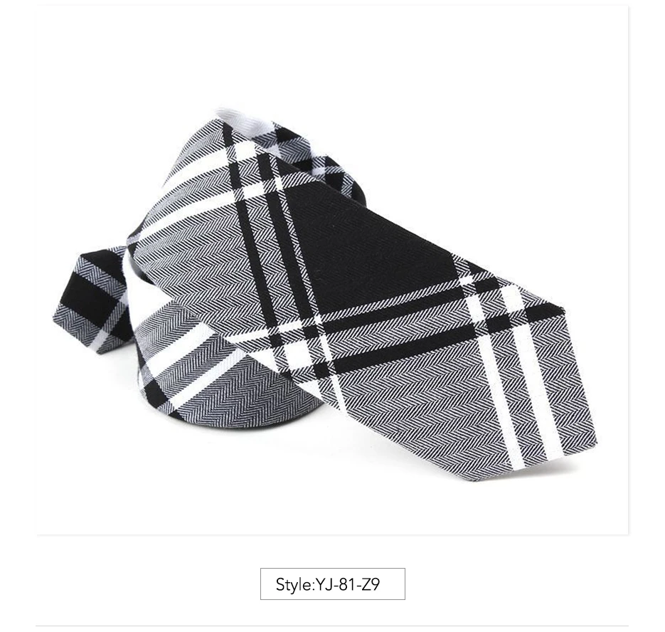 IHGSNMB мужской модный галстук, классический мужской клетчатый галстук, повседневные клетчатые галстуки для мужчин, хлопковый галстук, цветные тонкие галстуки для свадебной вечеринки