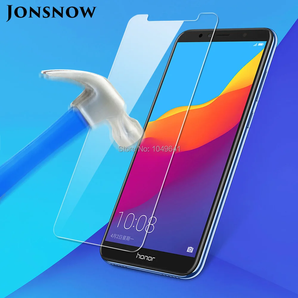 JONSNOW для huawei Honor 7C 5," AUM-L41 закаленное стекло ЖК-экран протектор для Honor 10/9 8/7A 7C Pro AUM-L29 защитная пленка