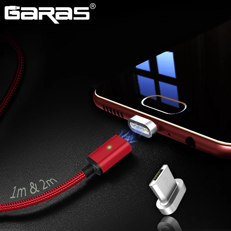جرس USB مغناطيسي صغير كابل سريع شحن الهاتف المحمول المغناطيس المصغّر usb كابل شحن ل Xiaomi/سامسونج/هواوي المصغّر usb