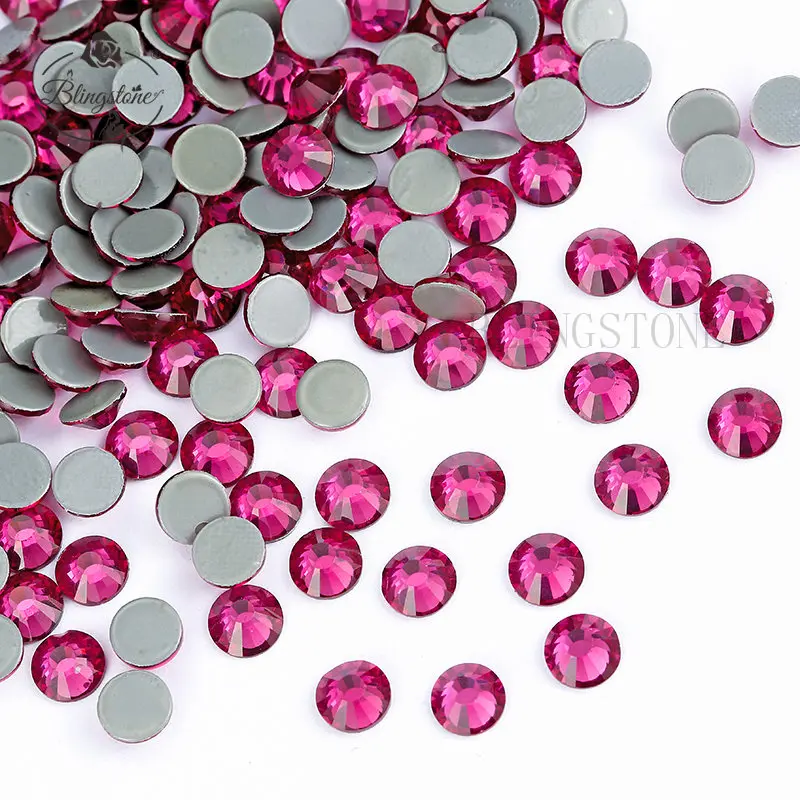 

Hot Fix Rhinestones ss6 ss10 ss16 ss20 ss30 Flatback Rhinestones Hotfix for nail art