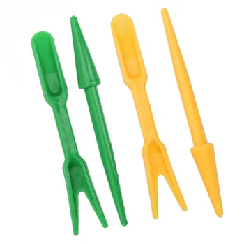 

2Pcs/set Sowing Transplanting Device Garden Planter Kit Drilling Dig Tool for Seedling Sowing Garden Nursery