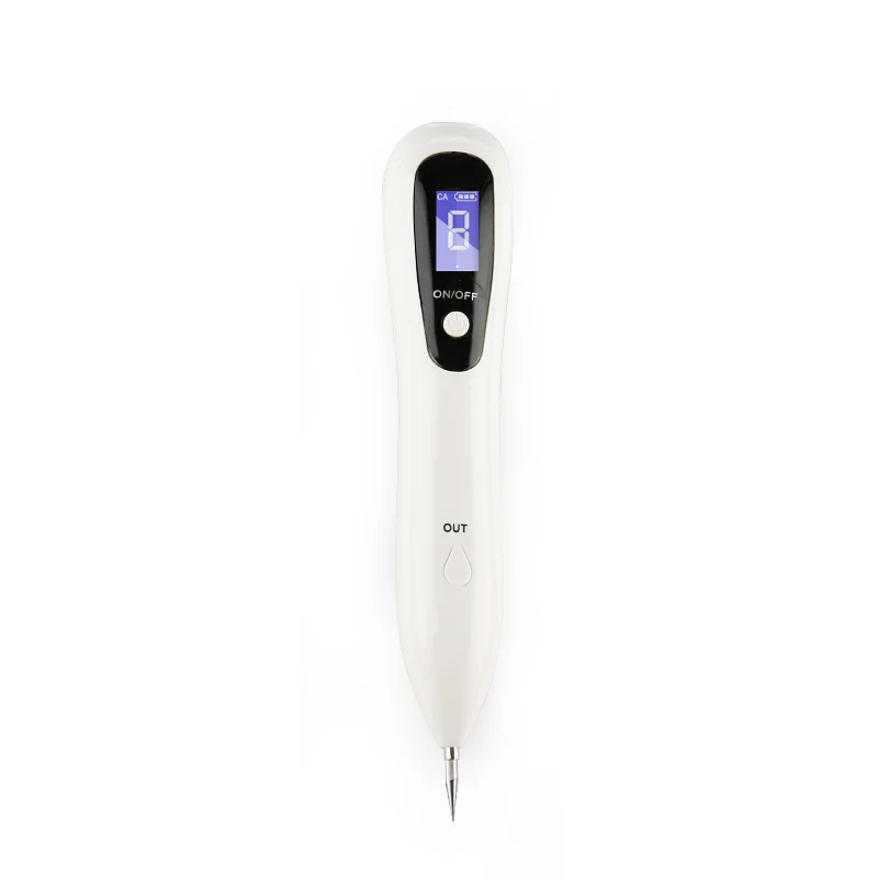 8 level LCD Plasma Pen 200mA tattoo Mole Removal USB For Face Body Freckle Wart Dark Spot remover machine Skin care Point Pen